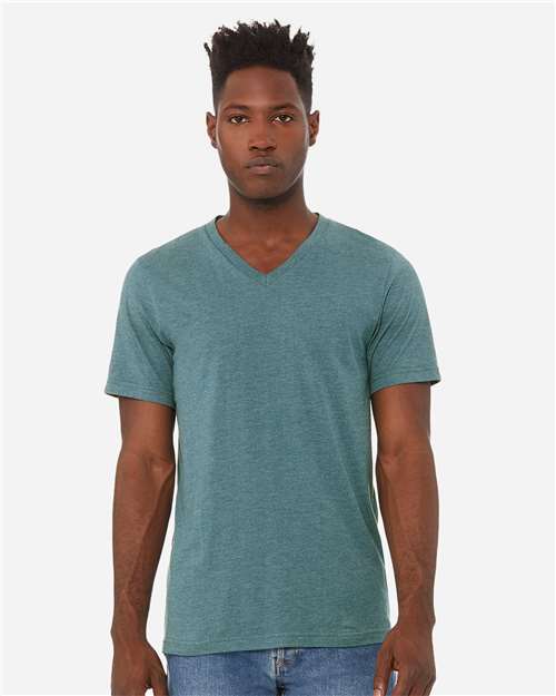 Unisex V-Neck Bella - Heather