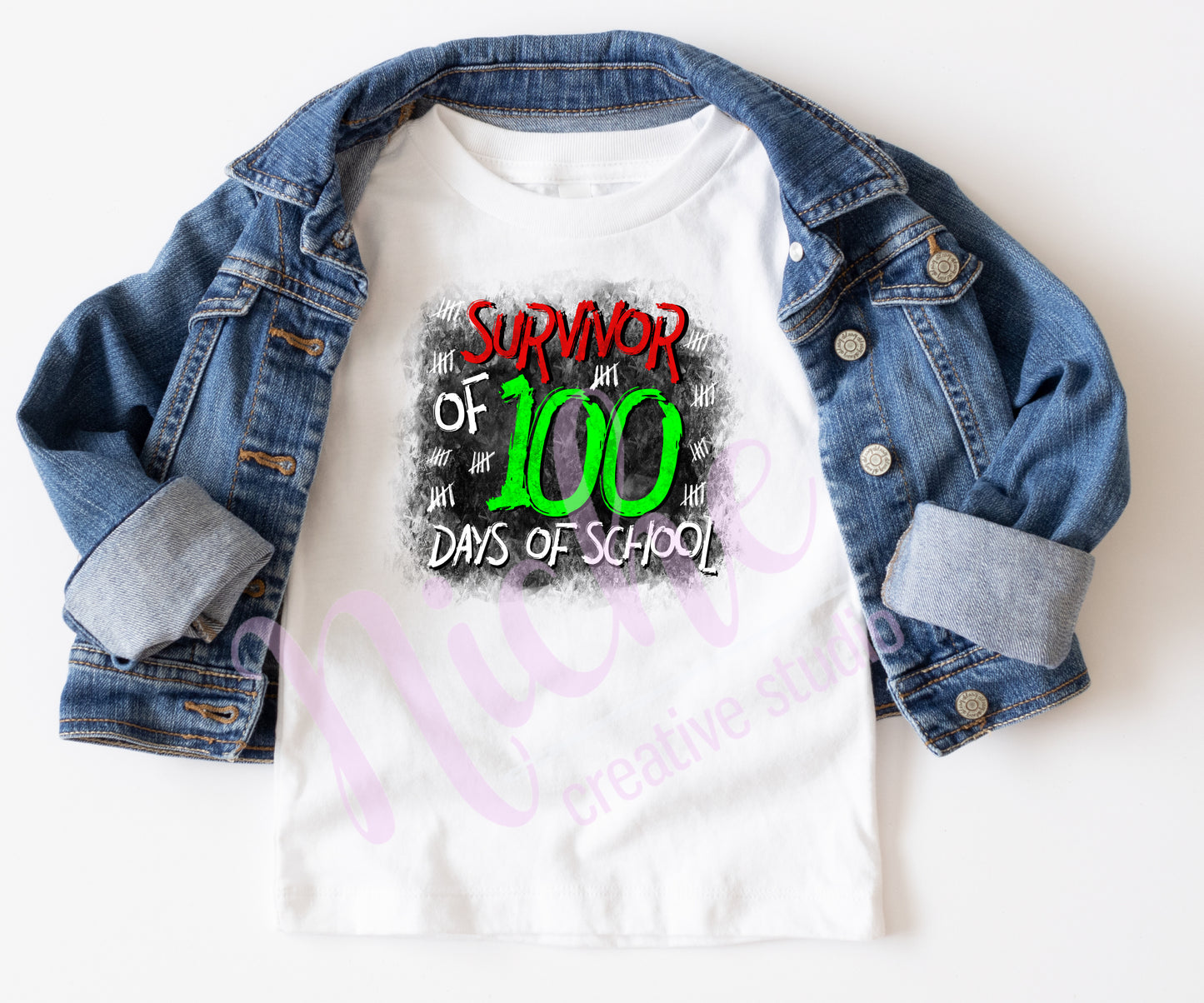 -1009 Survivor of 100 Days Decal