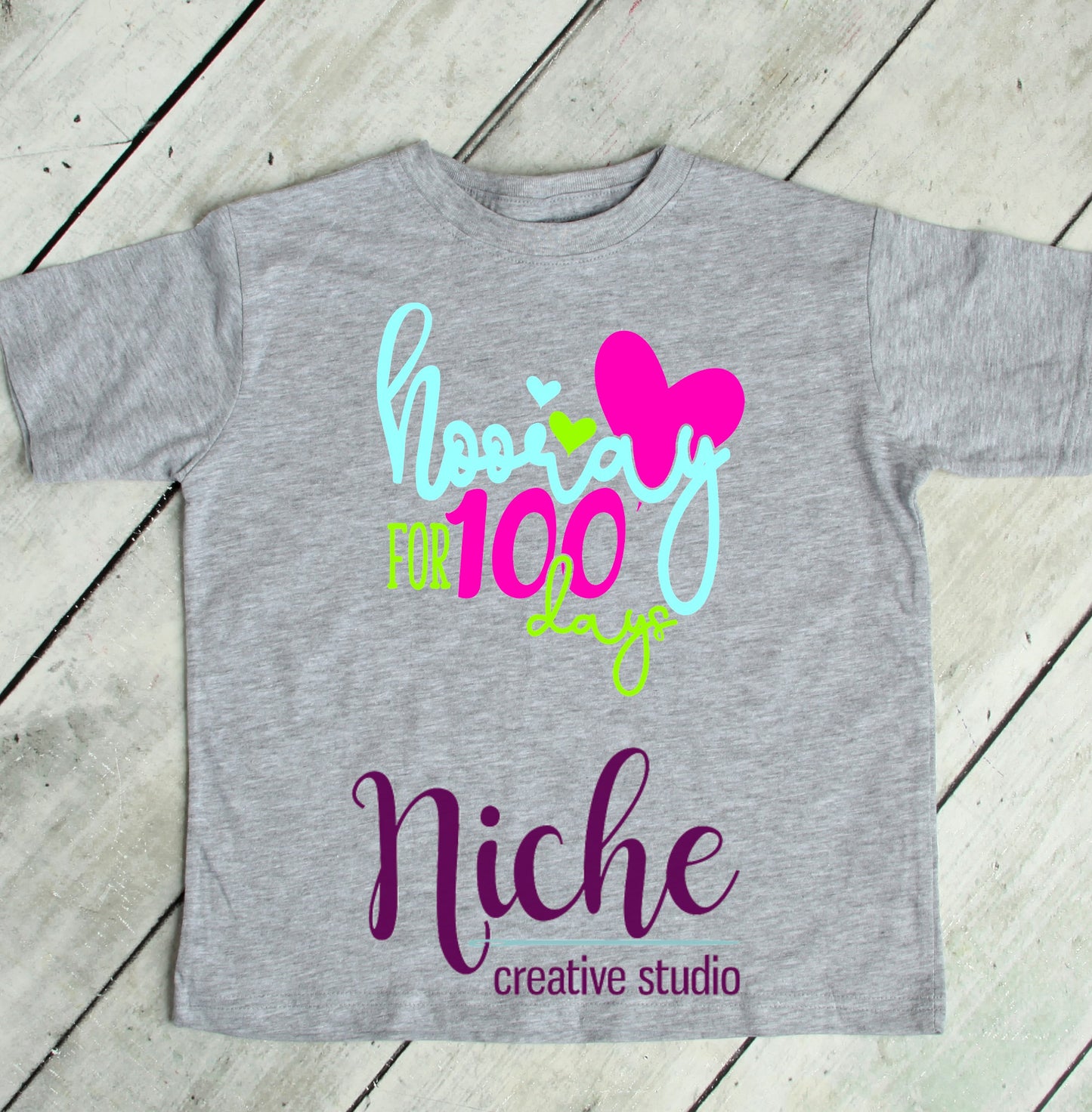 -1011 Hooray for 100 Days Decal