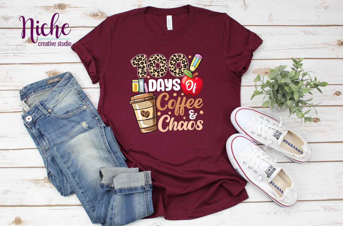 -1026 100 Days of Coffee and Chaos Decal