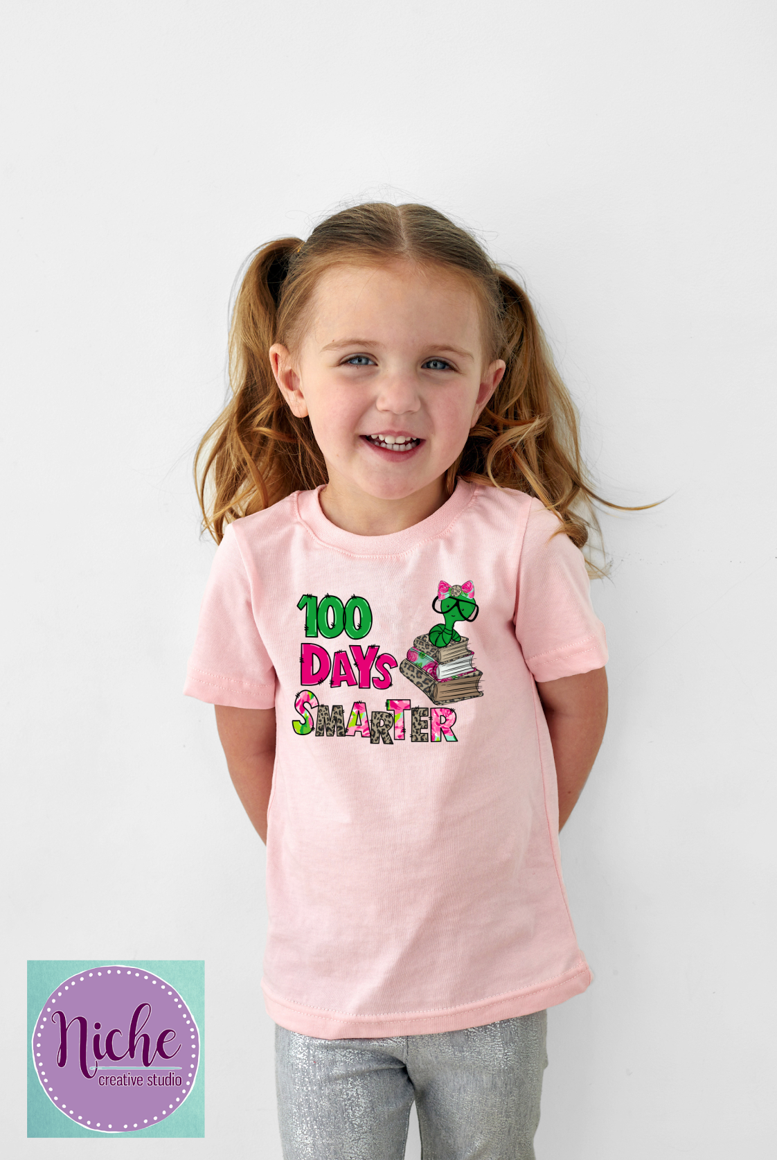 -1027 100 Days Smarter Books Decal