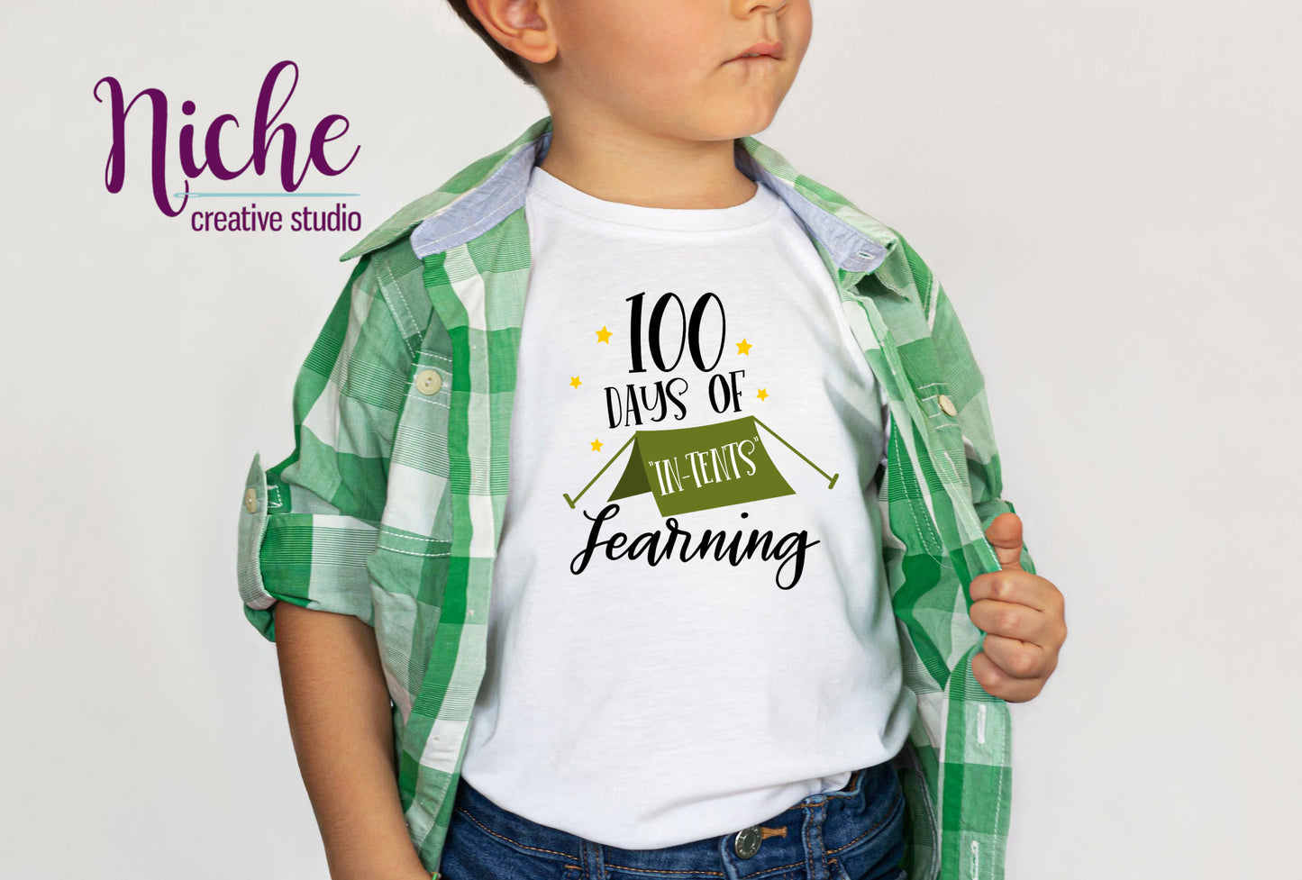 -1028 100 Days of in Tents Learning Decal