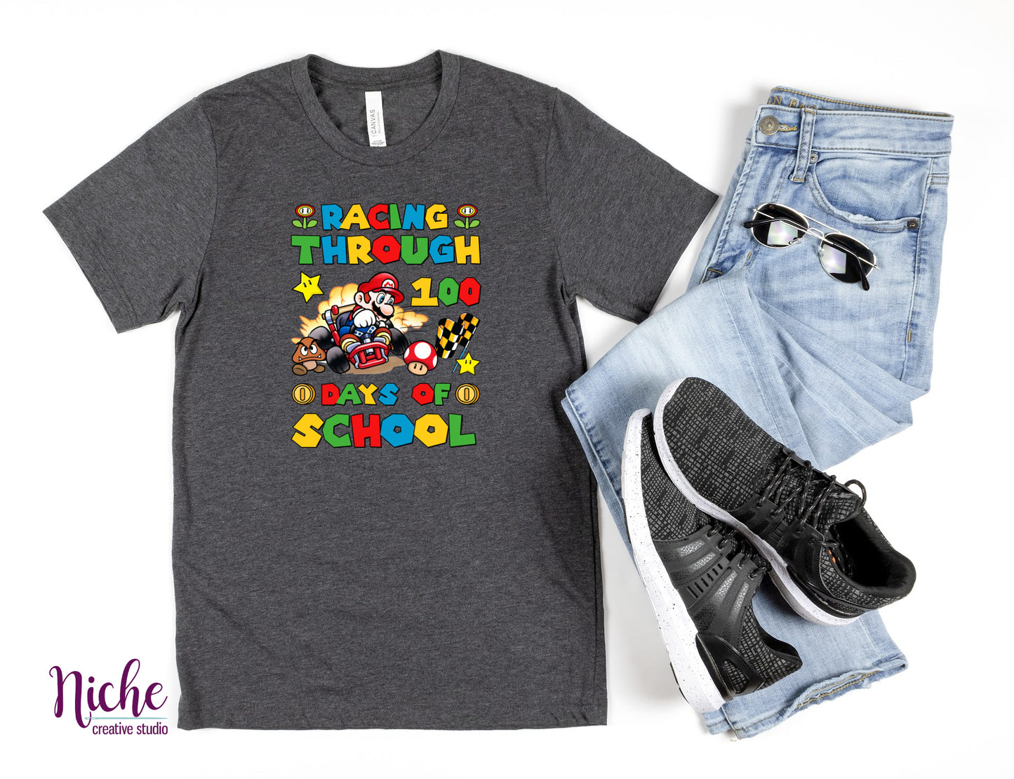 -1041 Mario 100 Days Decal