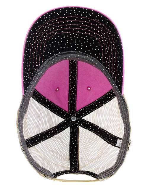 Women's Washed Mesh-Back Cap - TESS