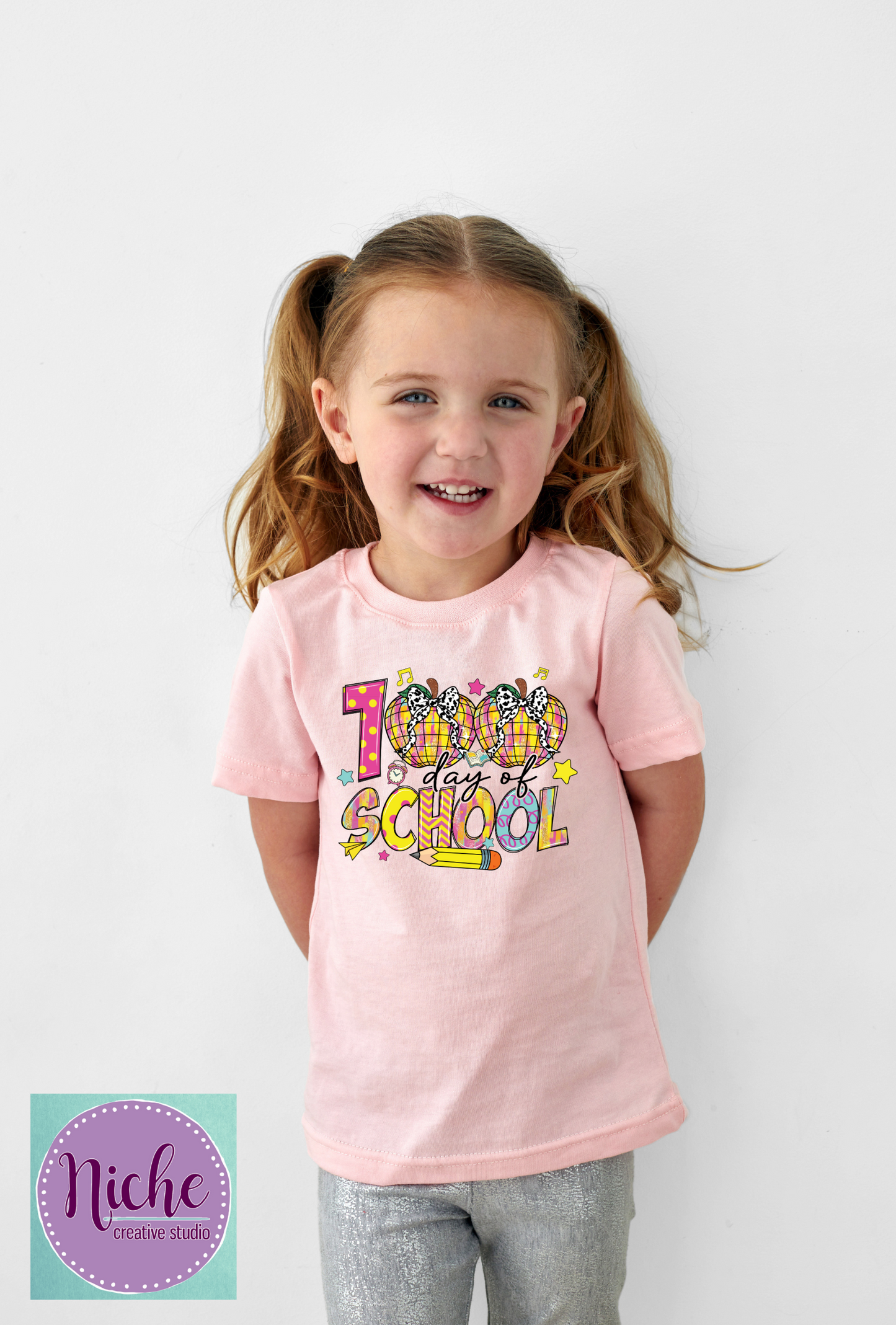 -1055 100 Disco Apple Days Decal