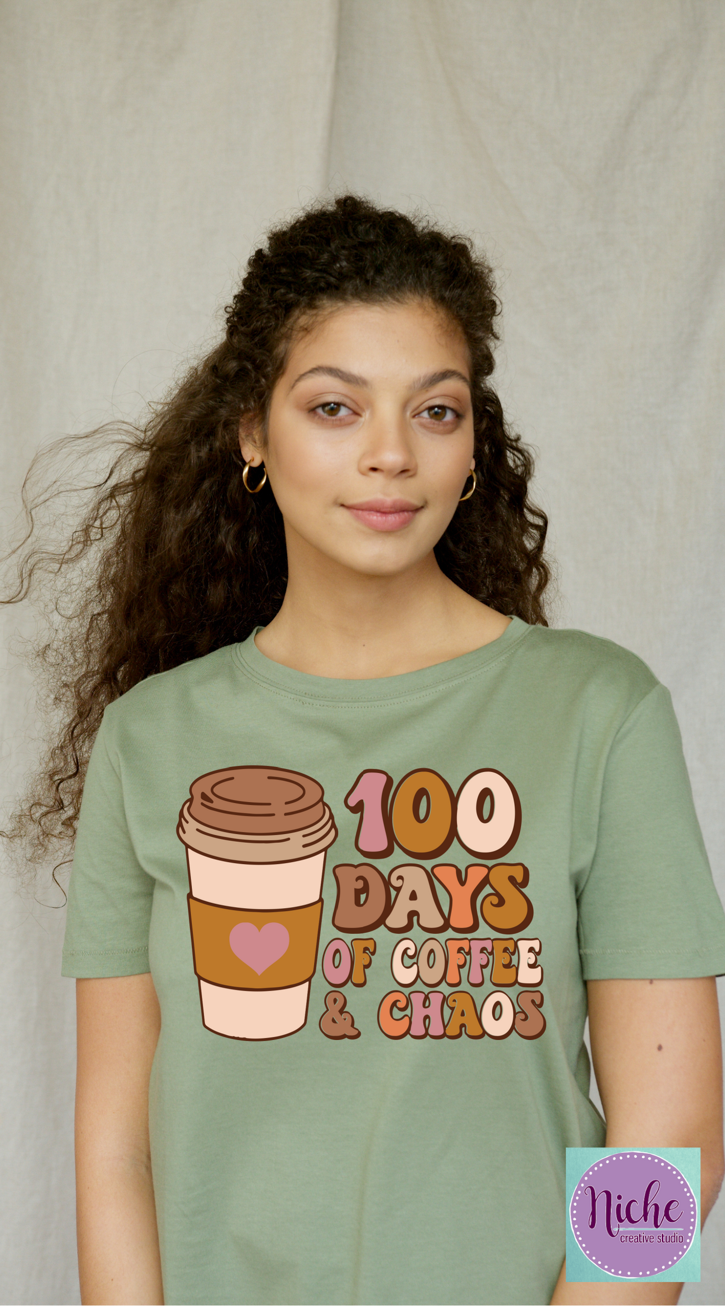 -1062 100 Days of Coffee and Chaos Decal