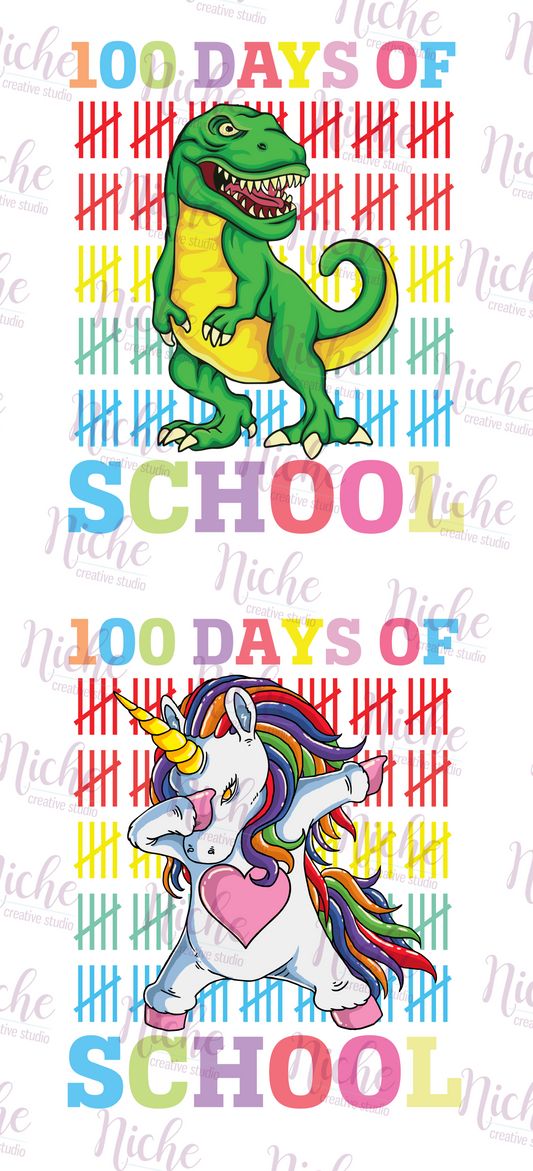 -1098 100 Tally Days Decal