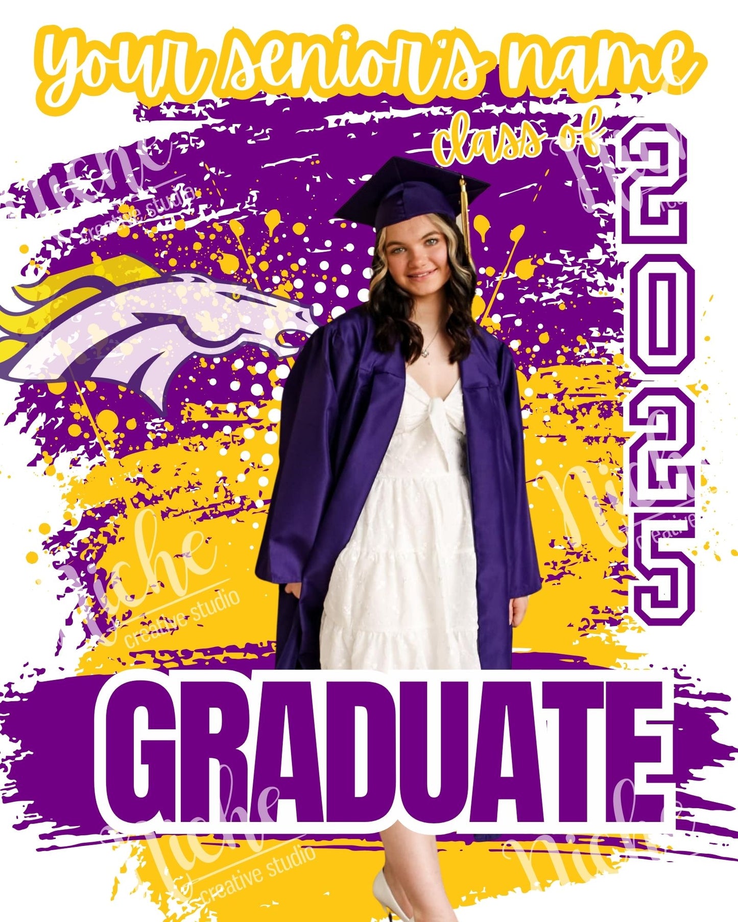 - Custom Graduation Decal 2025