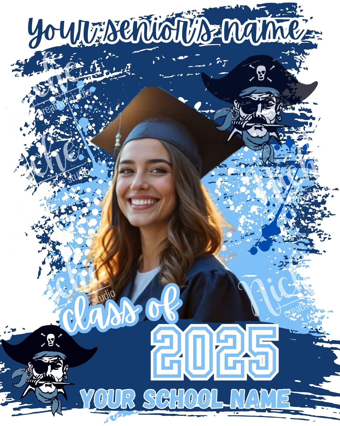 - Custom Graduation Decal 2025