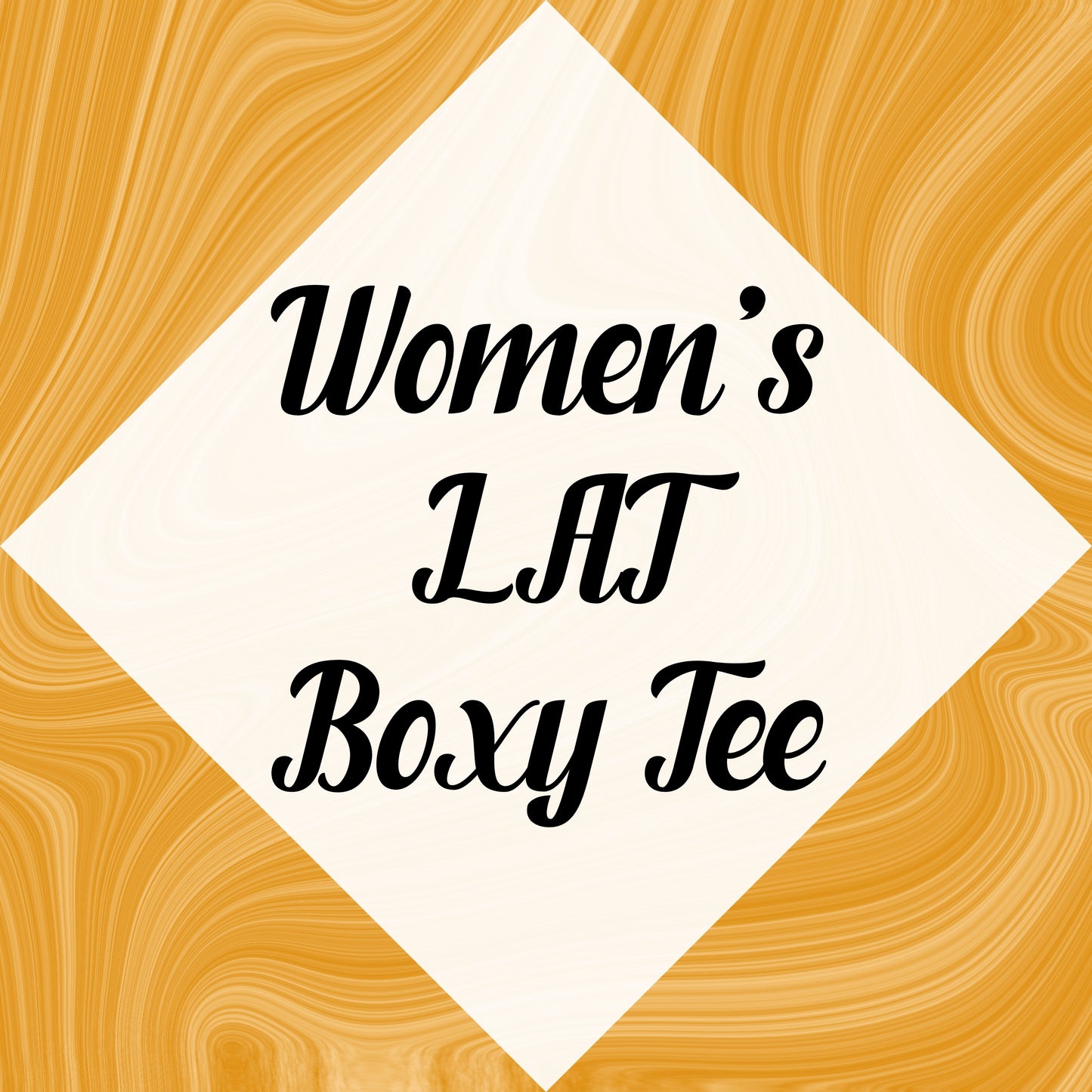 Women's Boxy Crop Tee LAT