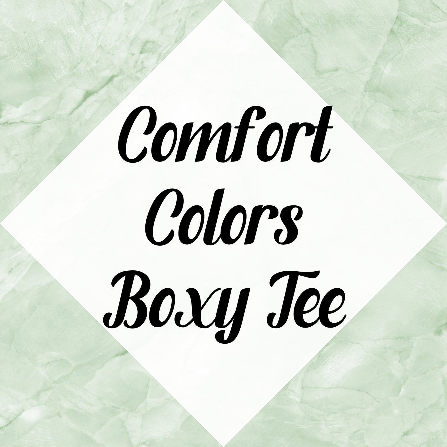 Women's Crop Boxy - Comfort Color