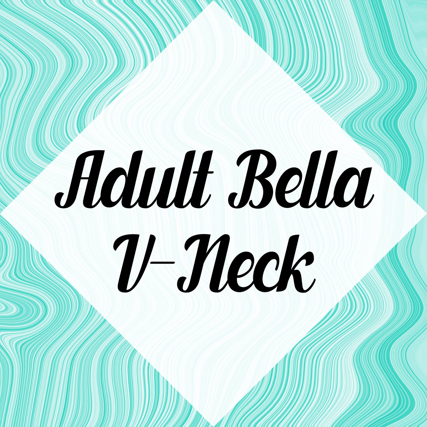 Unisex V-Neck Bella - Solid