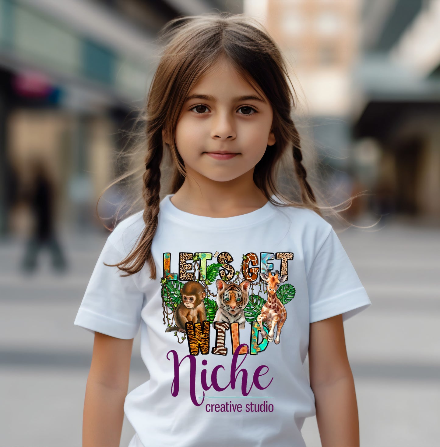 -ANI5162 Lets Get Wild Decal