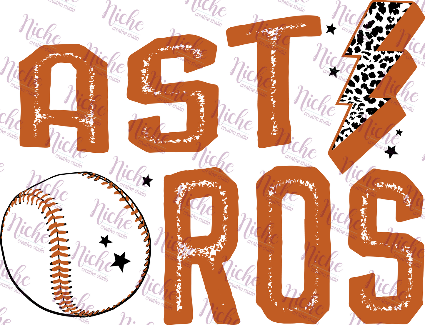- AST452 Astros Distressed Decal