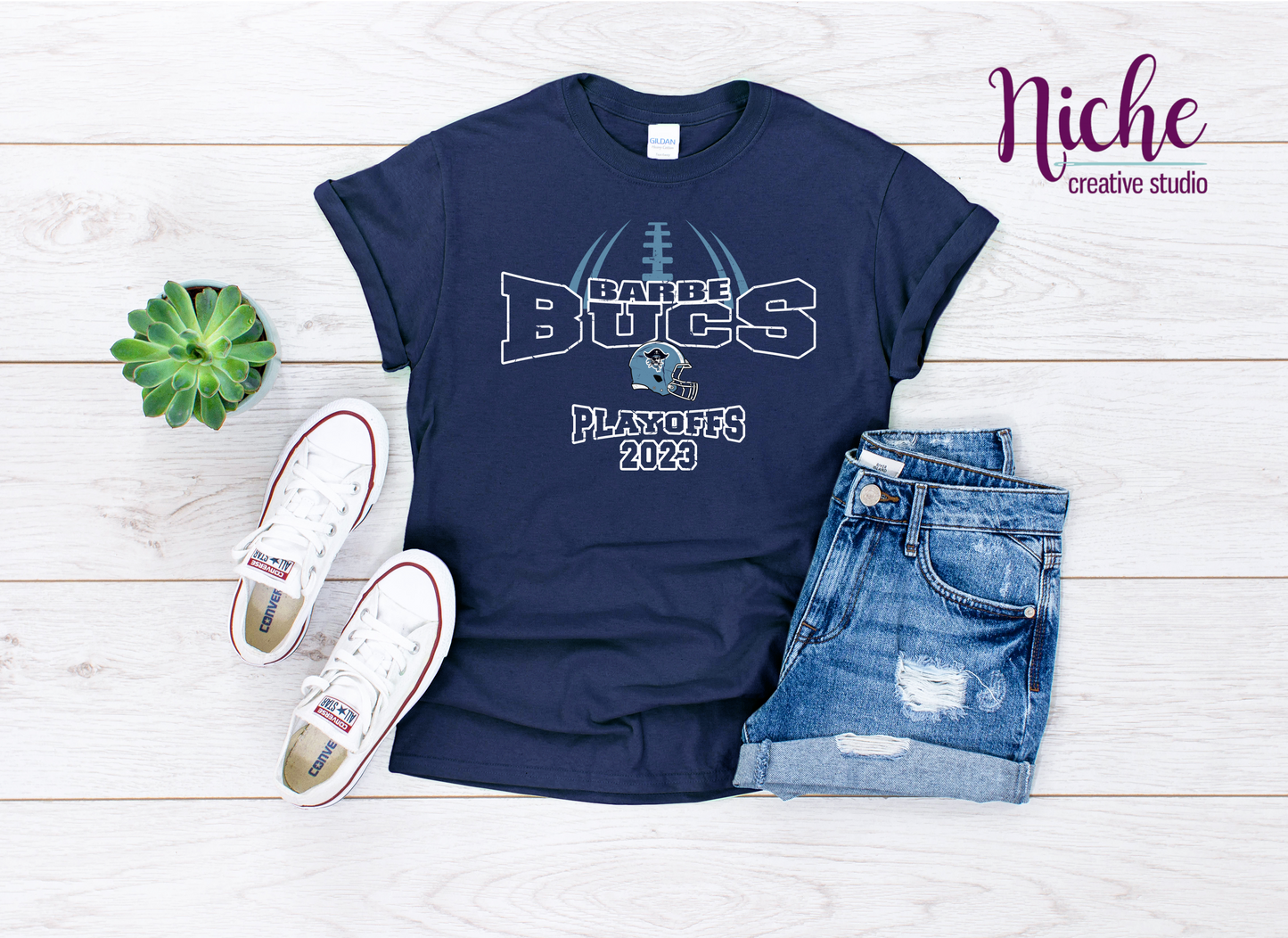 -BAR1001 Barbe Bucs Playoffs 2023 Decal