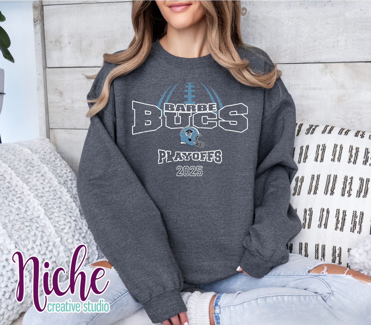 -BAR1001 Barbe Bucs Playoffs 2025 Decal