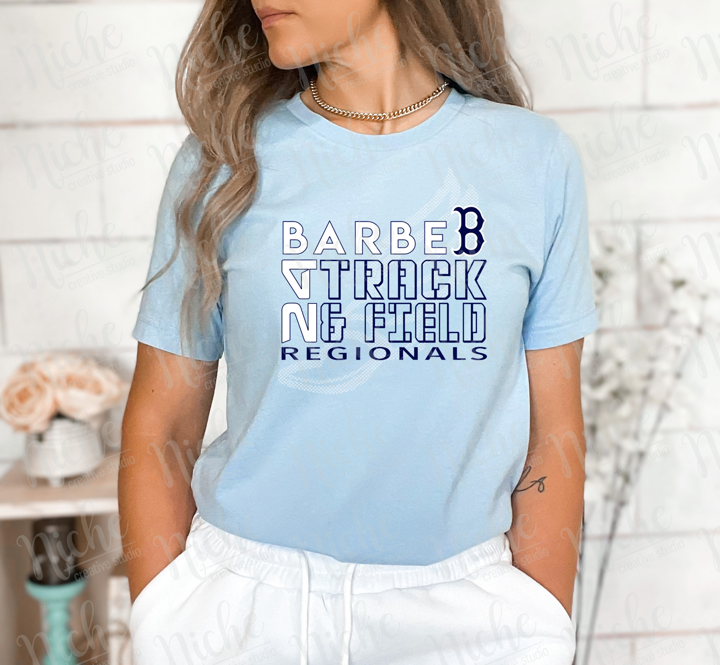BAR1764 Barbe Regional Track N Field DECAL