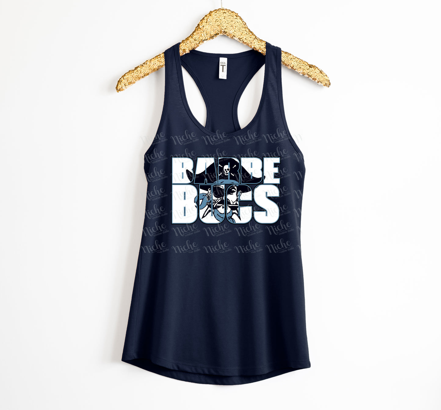 -BAR1917 Barbe Bucs knock out Decal