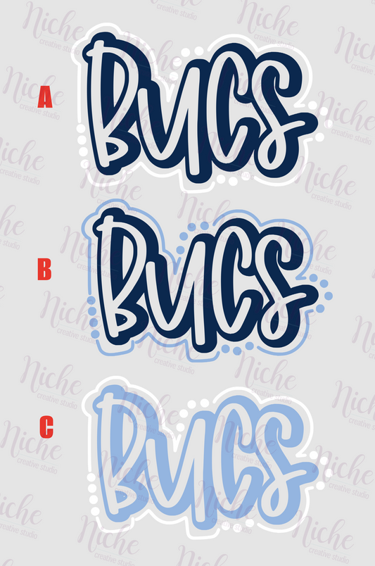 -BAR1962 Bucs Decal