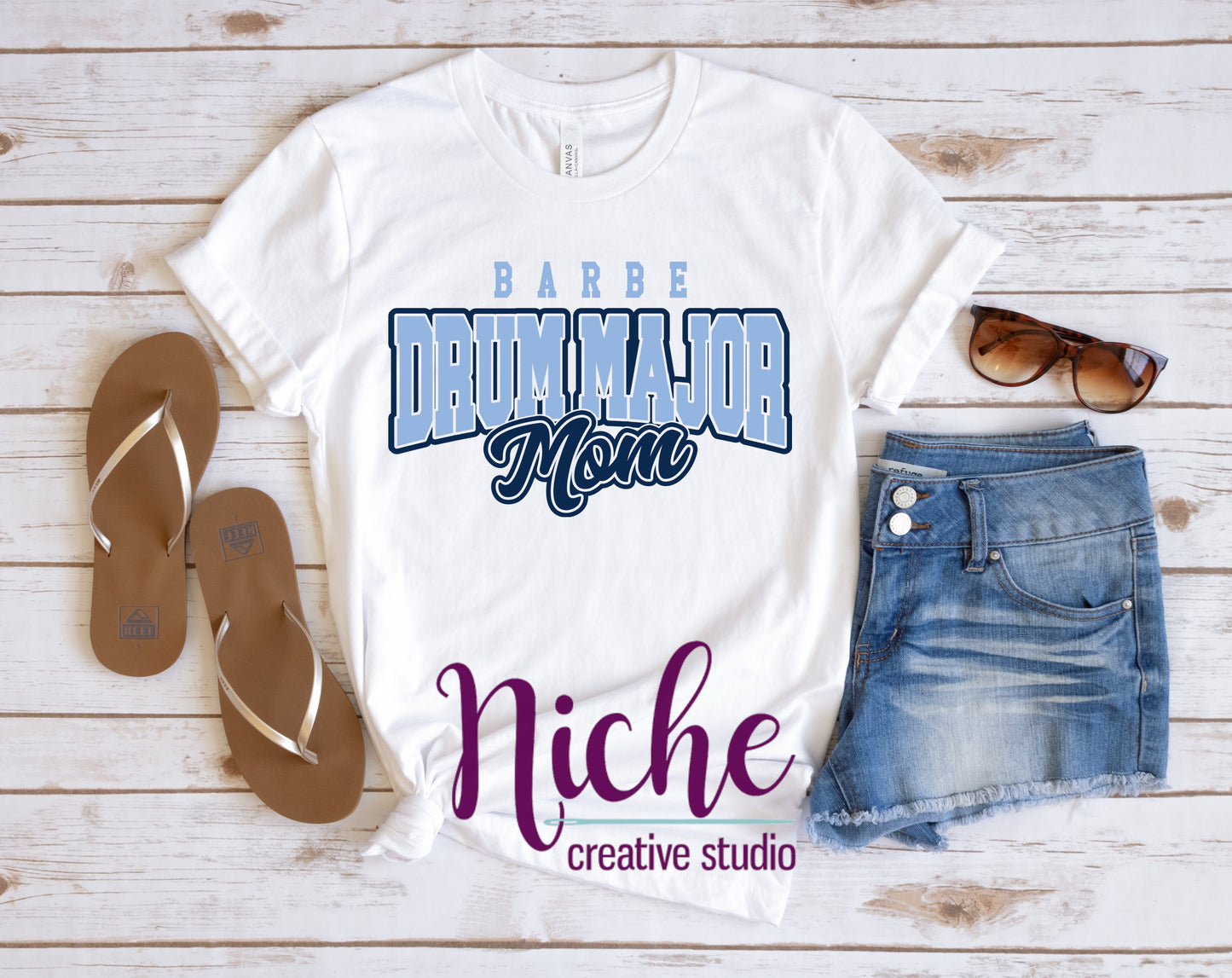 -BAR1988 Barbe Drum Major Mom Decal