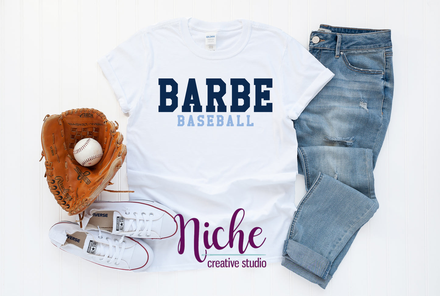 -BAR1989 Barbe Baseball Decal