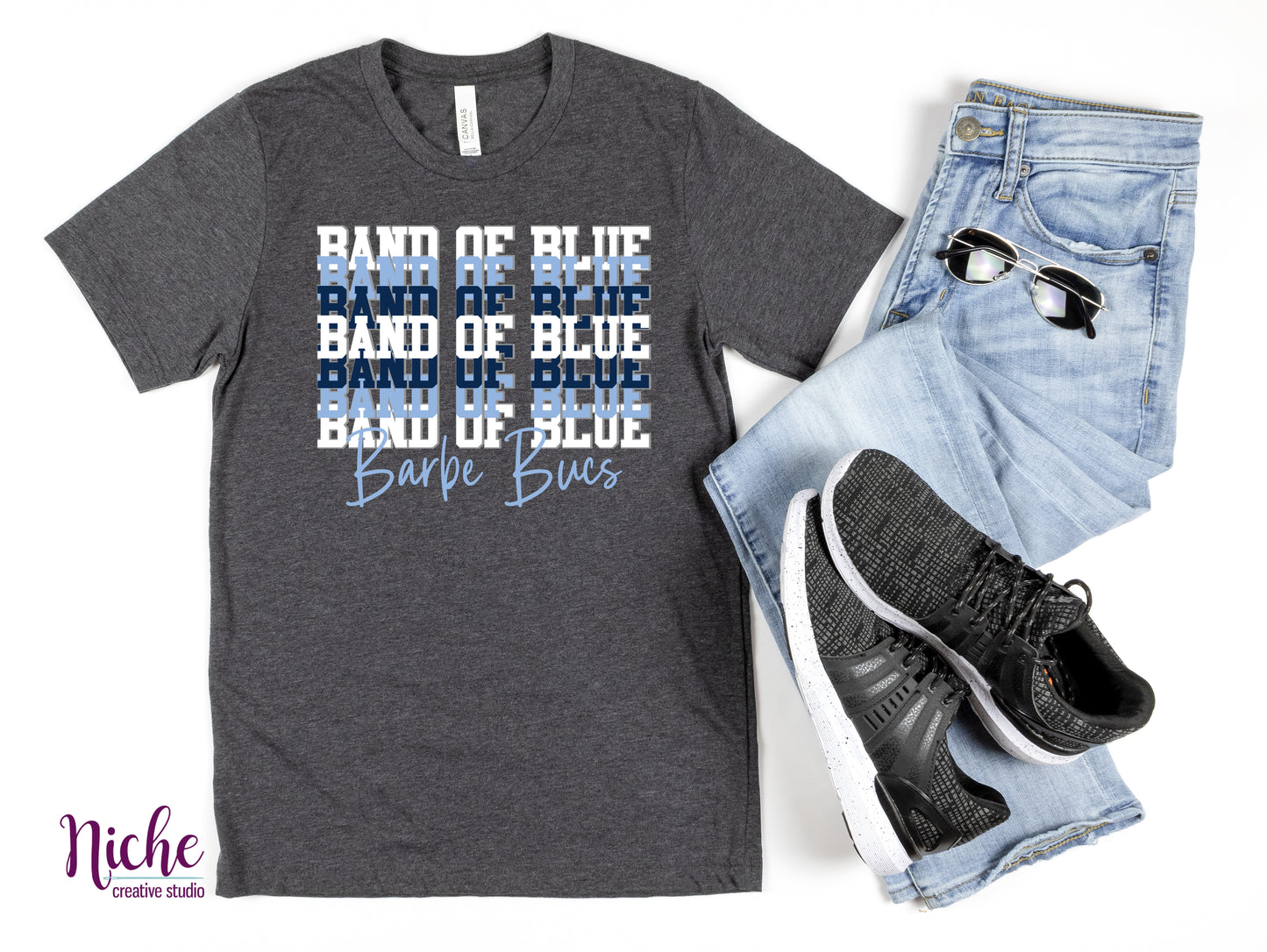 -BAR2043 Barbe Band Of Blue Decal