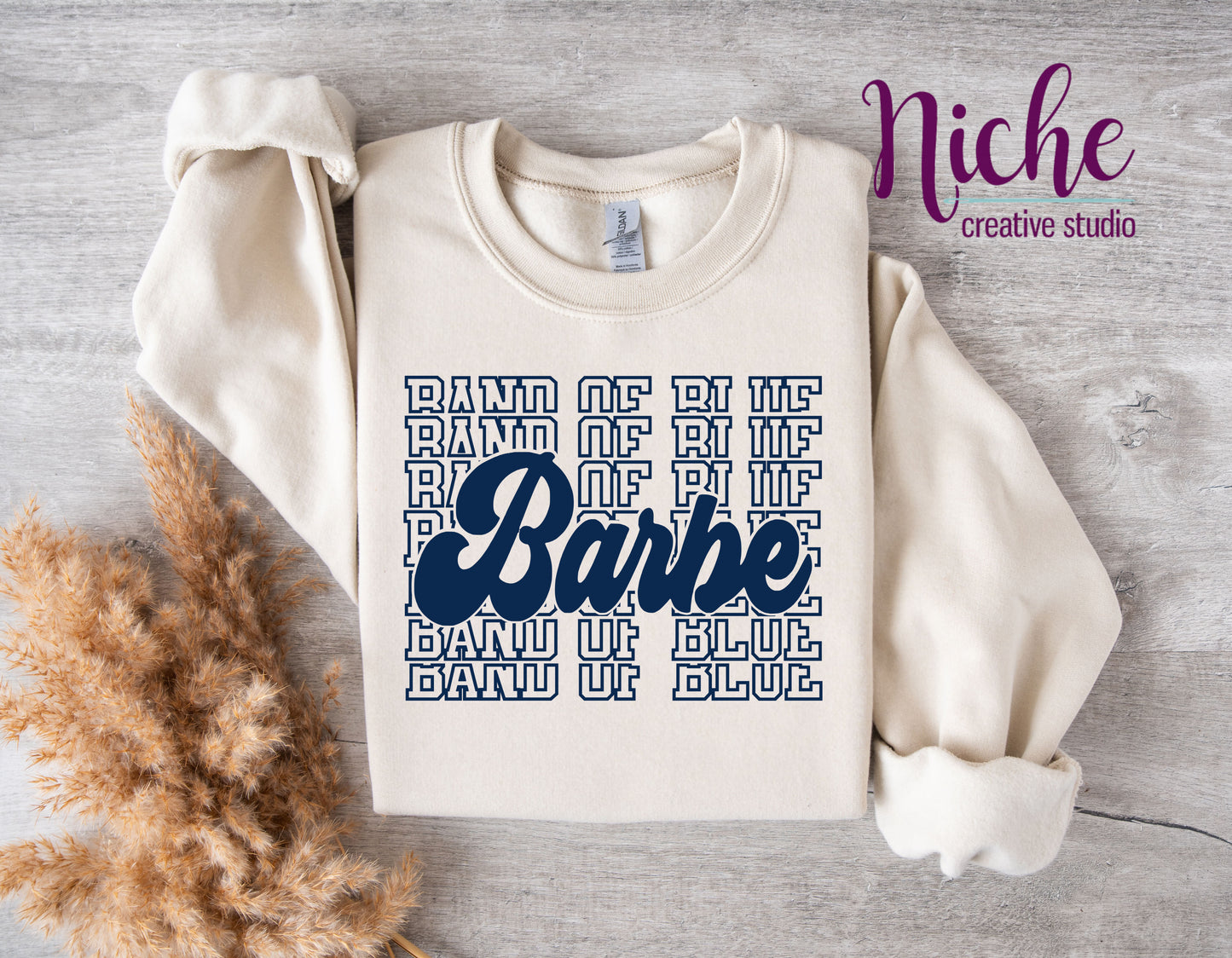 -BAR2043 Barbe Band Of Blue Decal