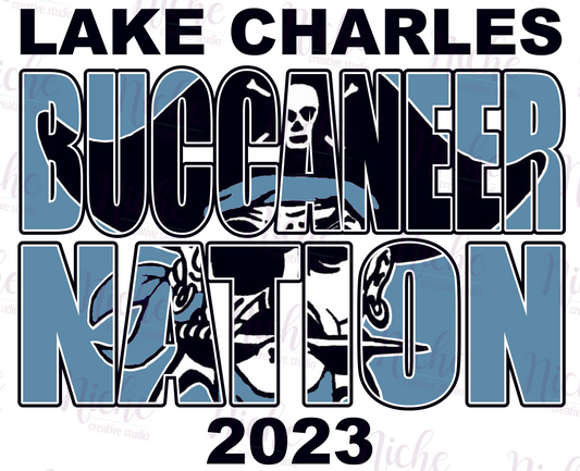 - BAR307 Buccaneers Nation Decal