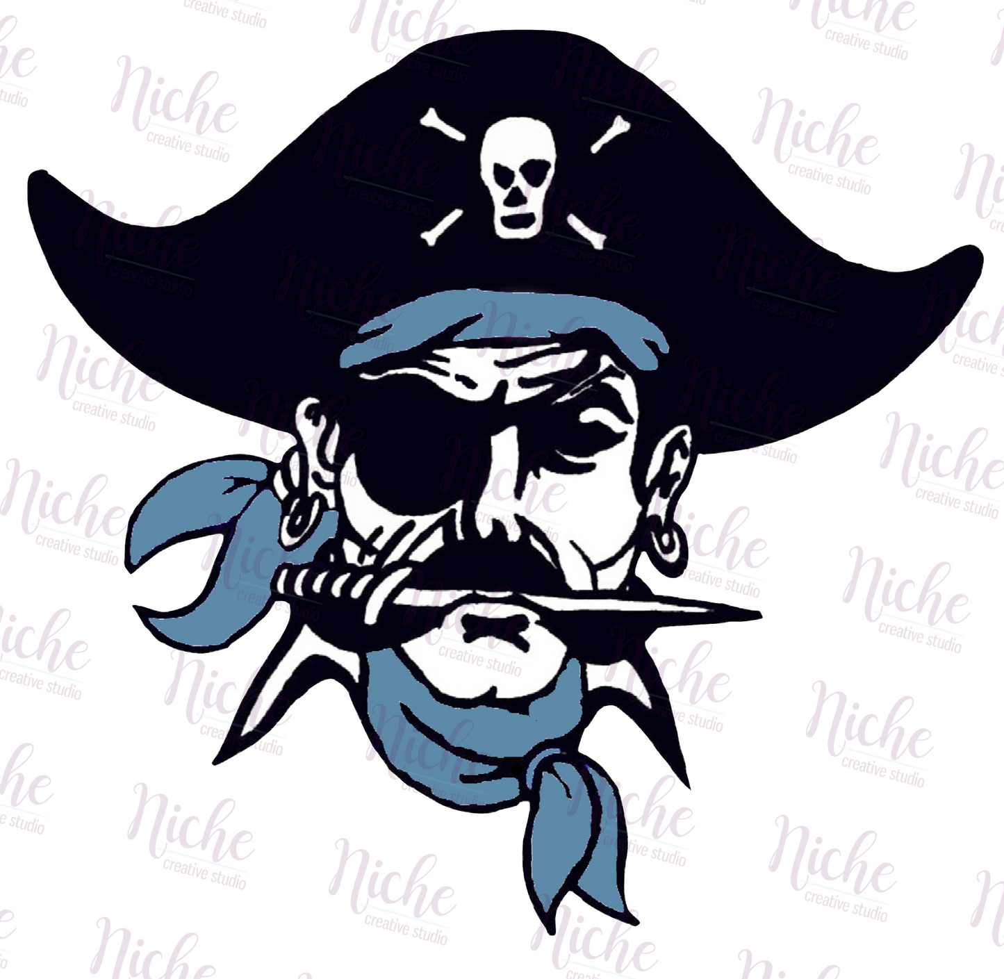-BAR3086 Barbe Mascot Decal