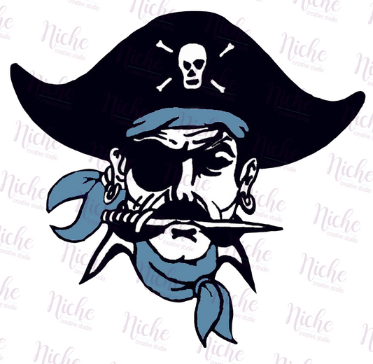 -BAR3086 Barbe Mascot Decal