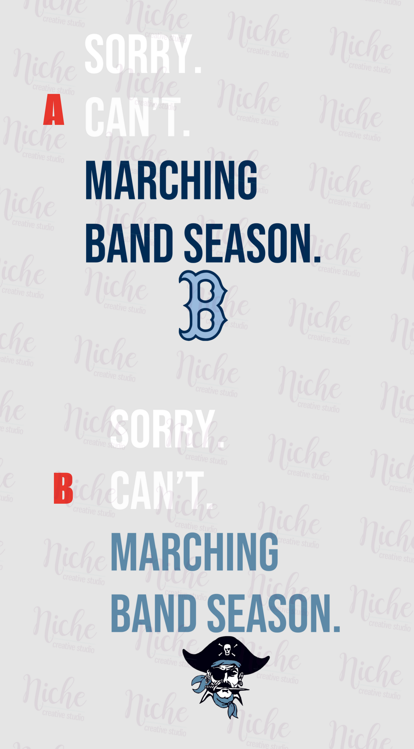 -BAR5029 Marching Season Decal