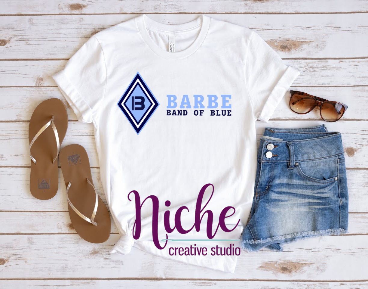 -BAR5039 Band of Blue Decal