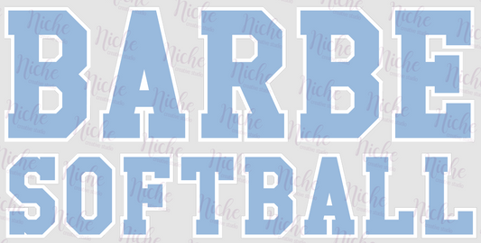 - BAR534 Barbe Softball Mock