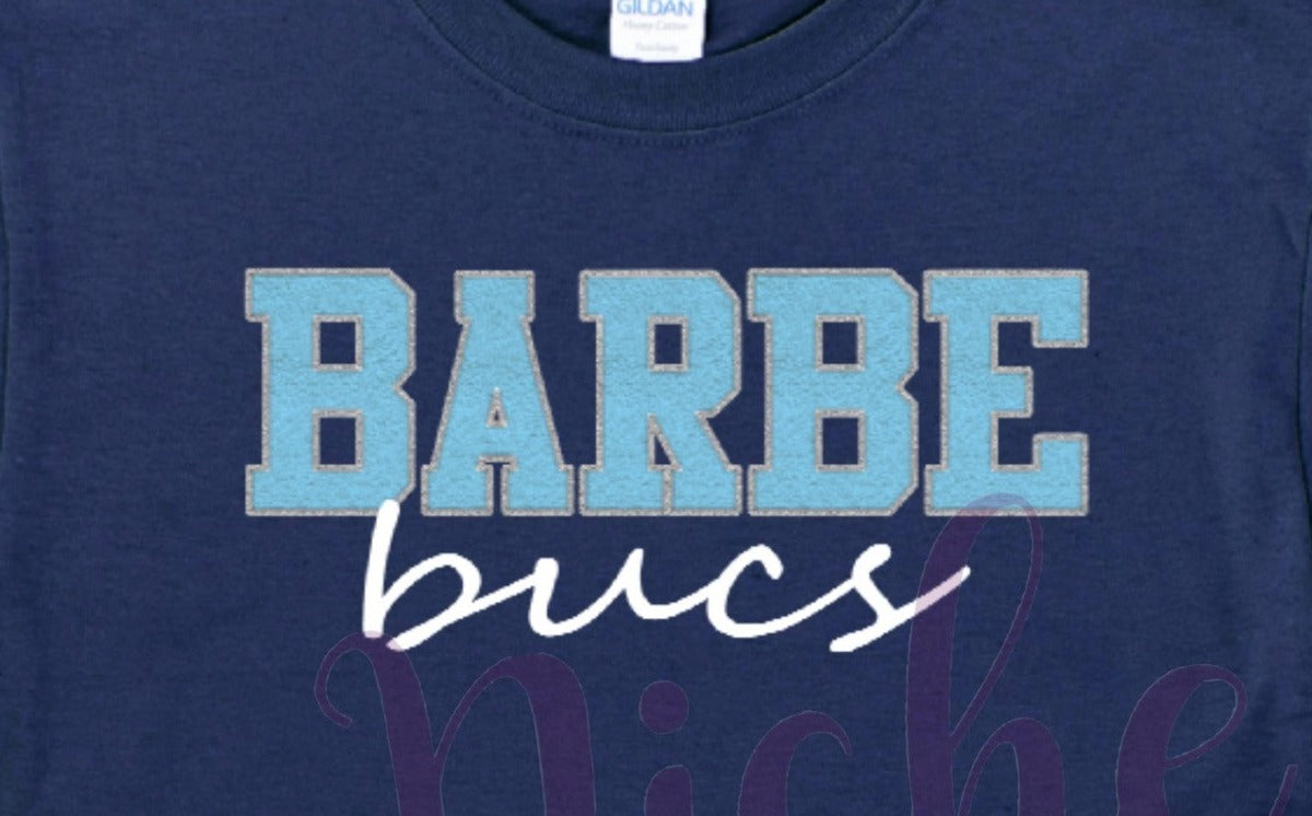- BAR633 Barbe Chenille Decal