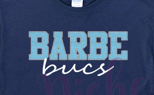 - BAR633 Barbe Chenille Decal