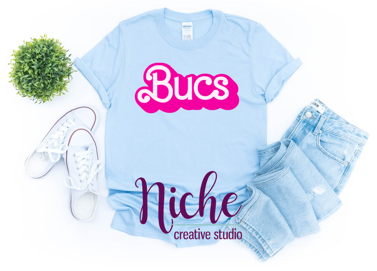 - BAR741 Bucs Doll Font Decal
