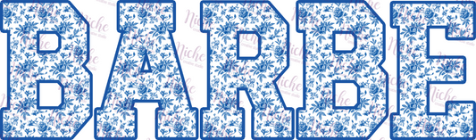 -BAR8211 Barbe Coquette Decal