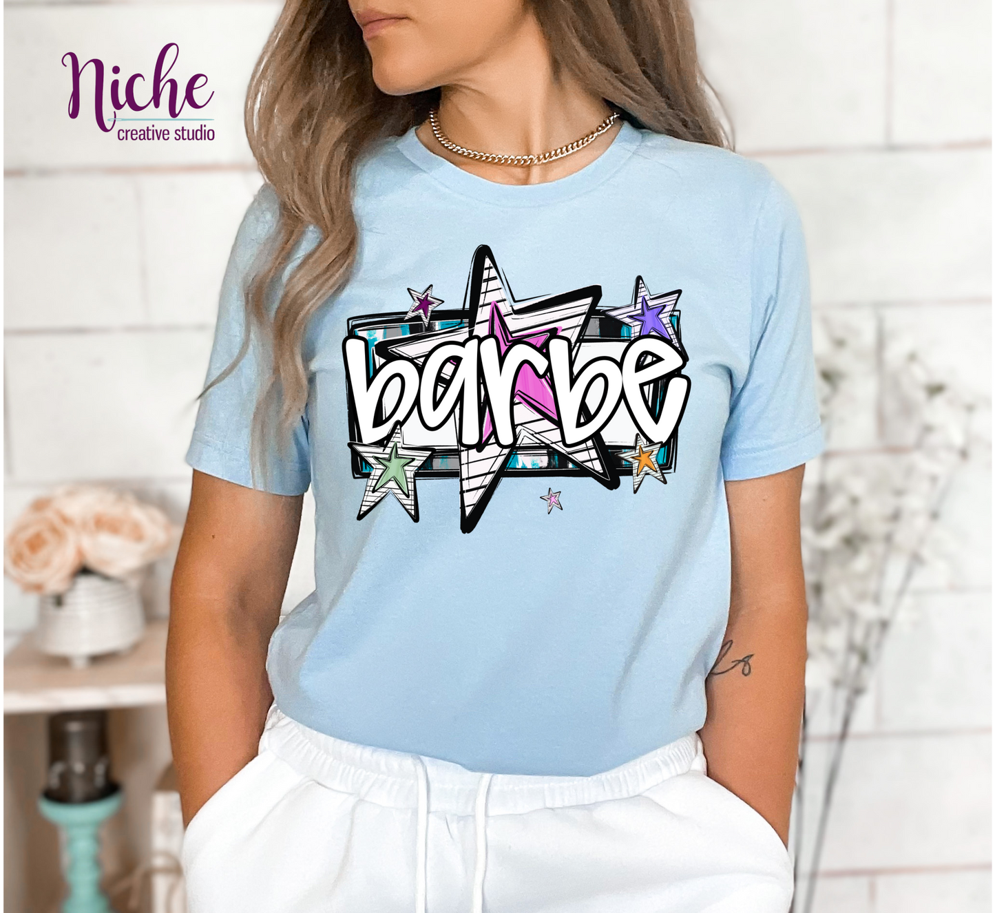 -BAR8264 Barbe Decal