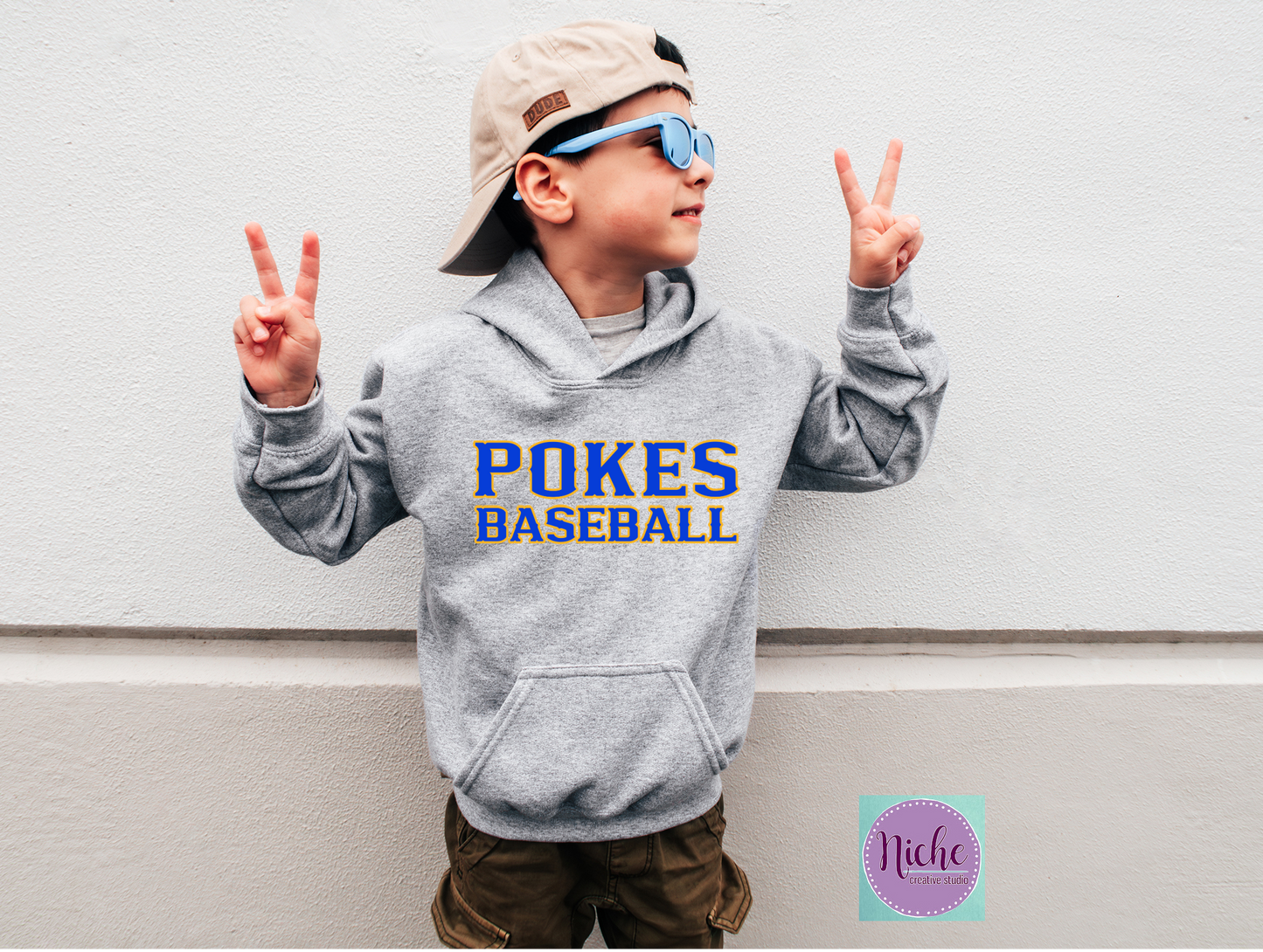 -BAS1428 Pokes Baseball Decal