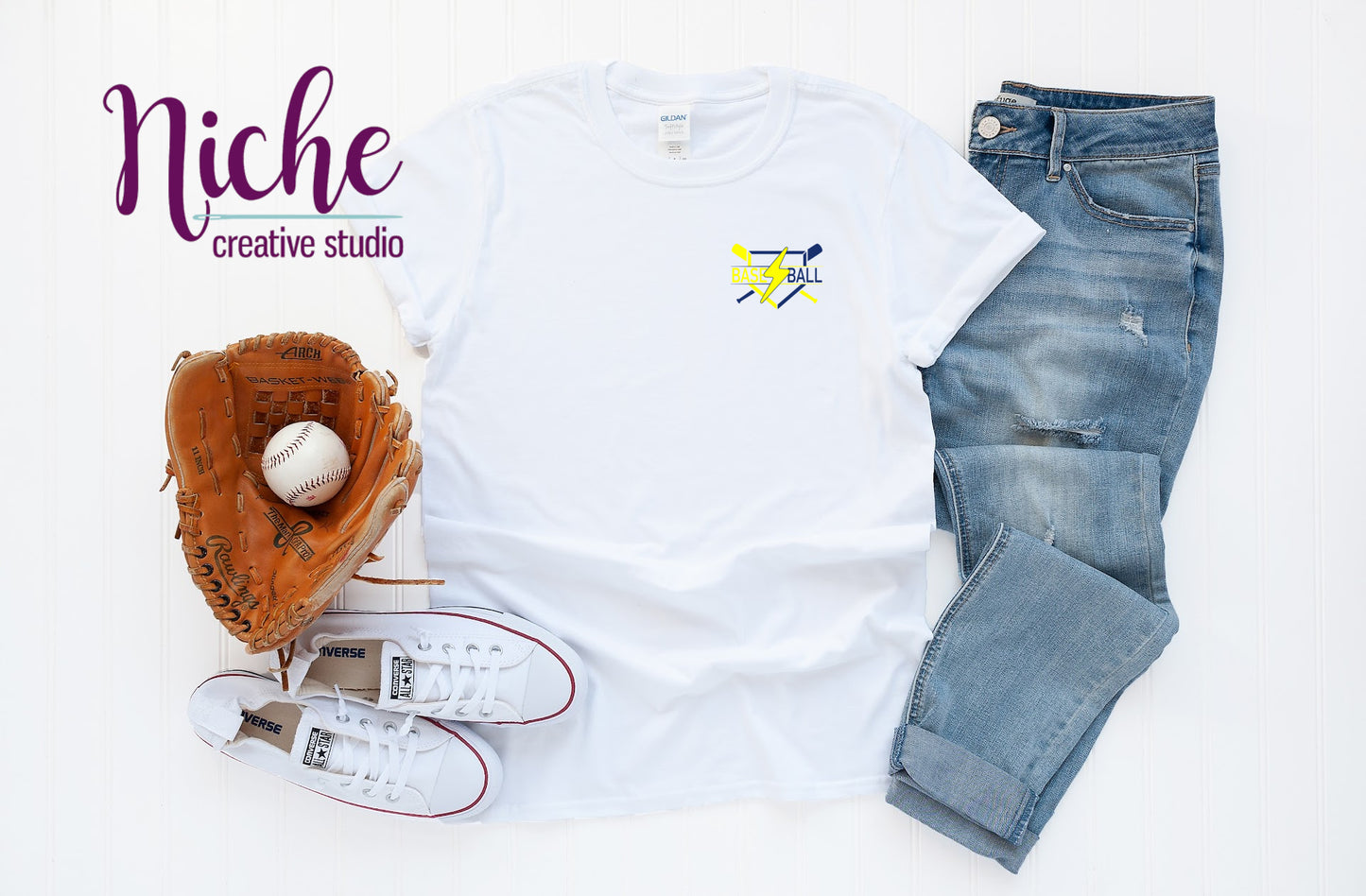 -BAS1635 Shockers Baseball Decal