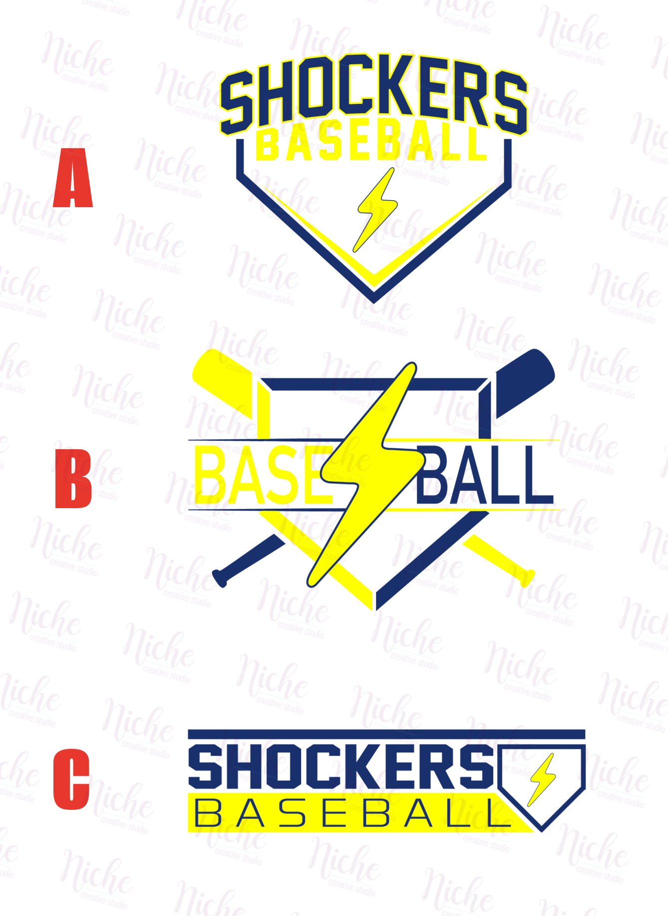 -BAS1635 Shockers Baseball Decal