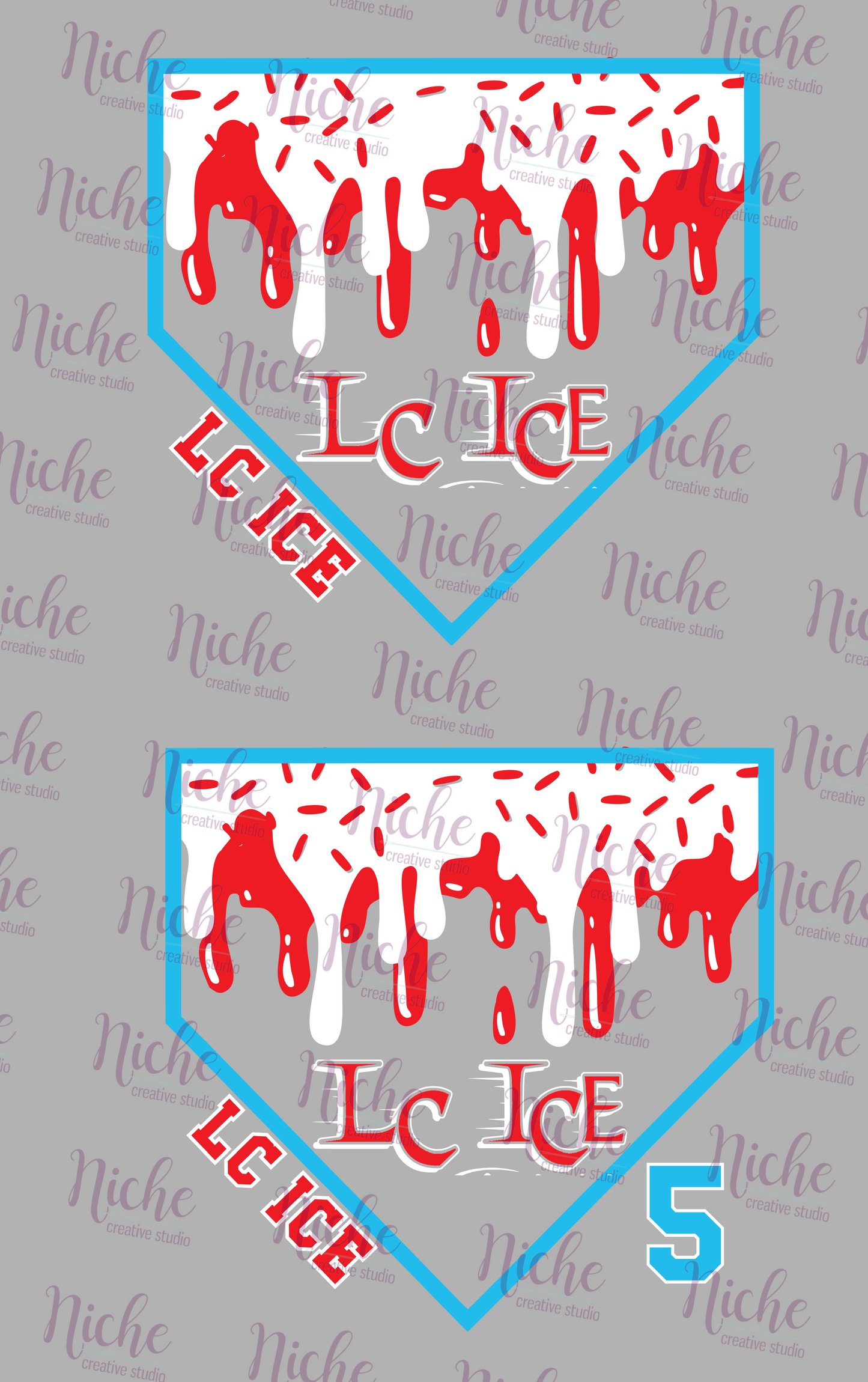 -BAS3053 LC ICE Drip Decal