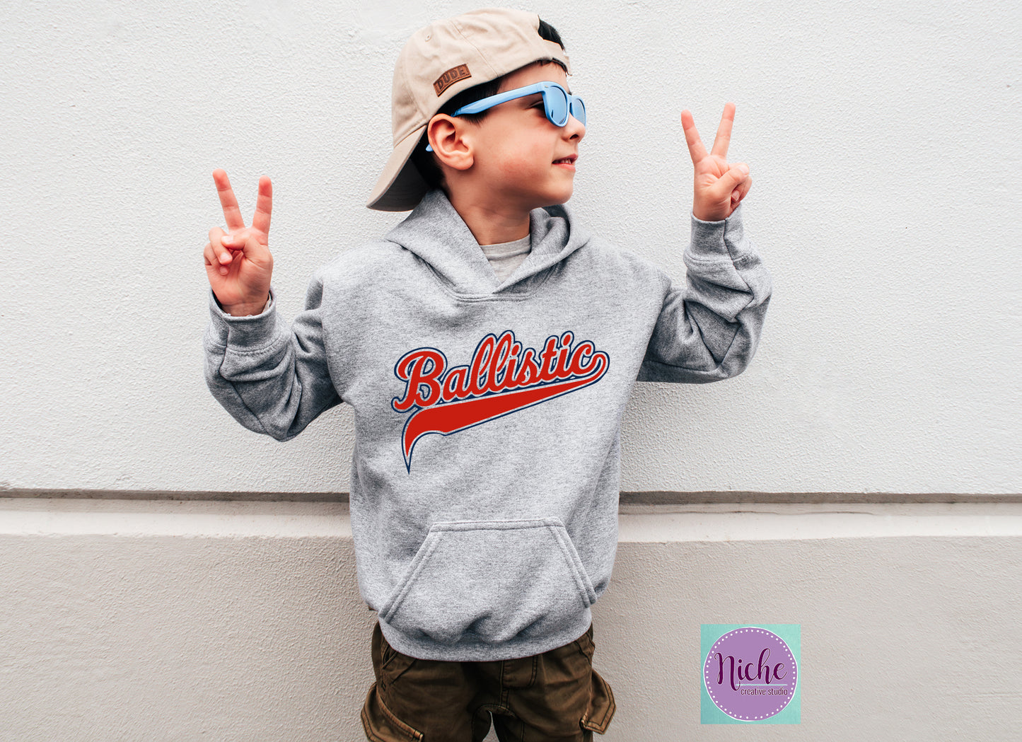 -BAS3087 Ballistic Swoosh Decal