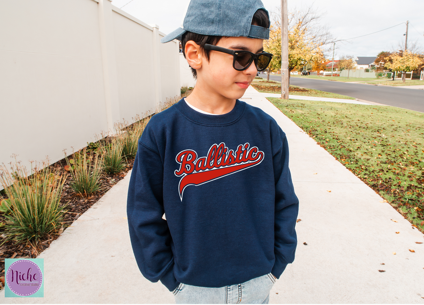 -BAS3087 Ballistic Swoosh Decal