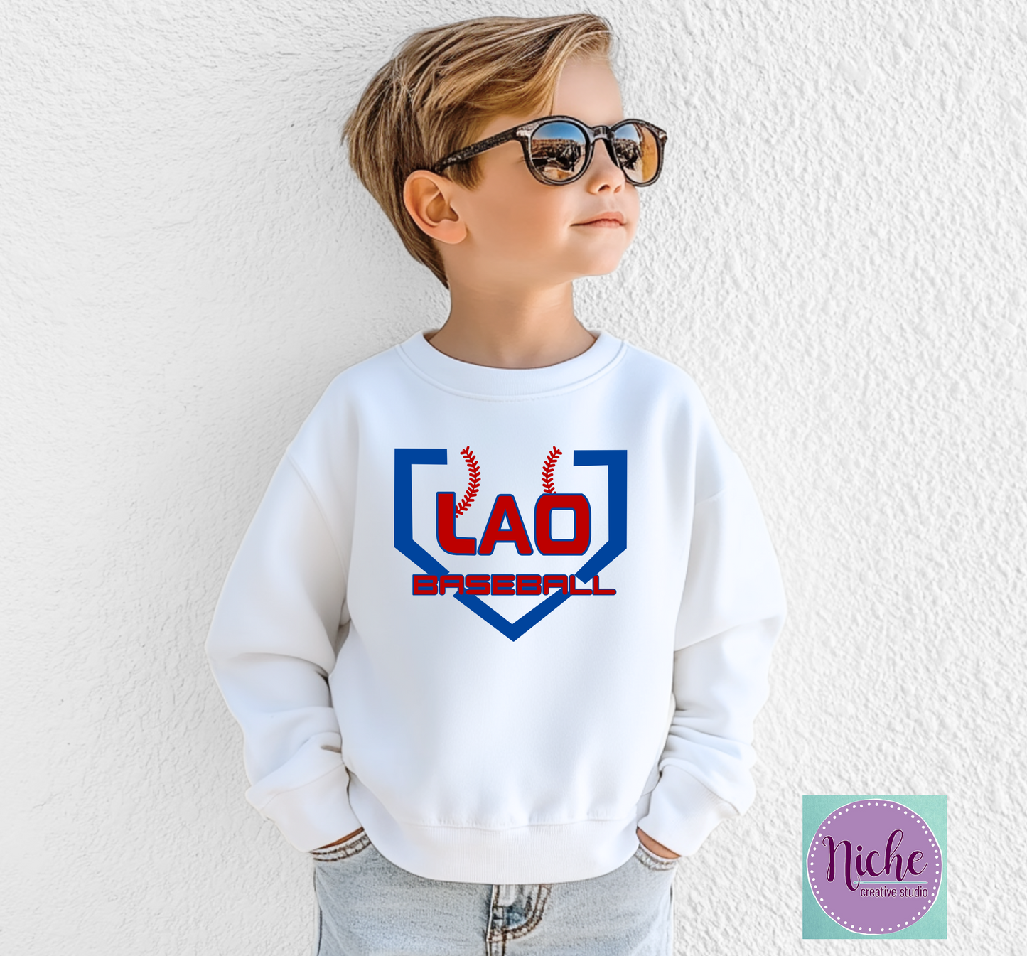 -BAS3171 LAO Outlaws Baseball Decal