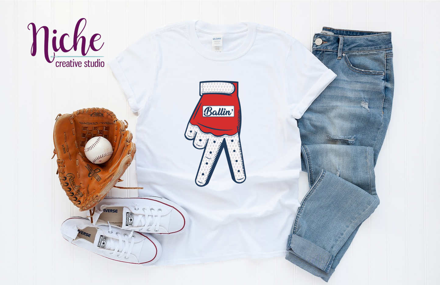 -BAS6020 Bating Glove Decal