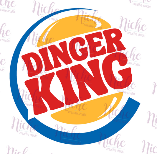 -BAS6022 Dinger King Decal