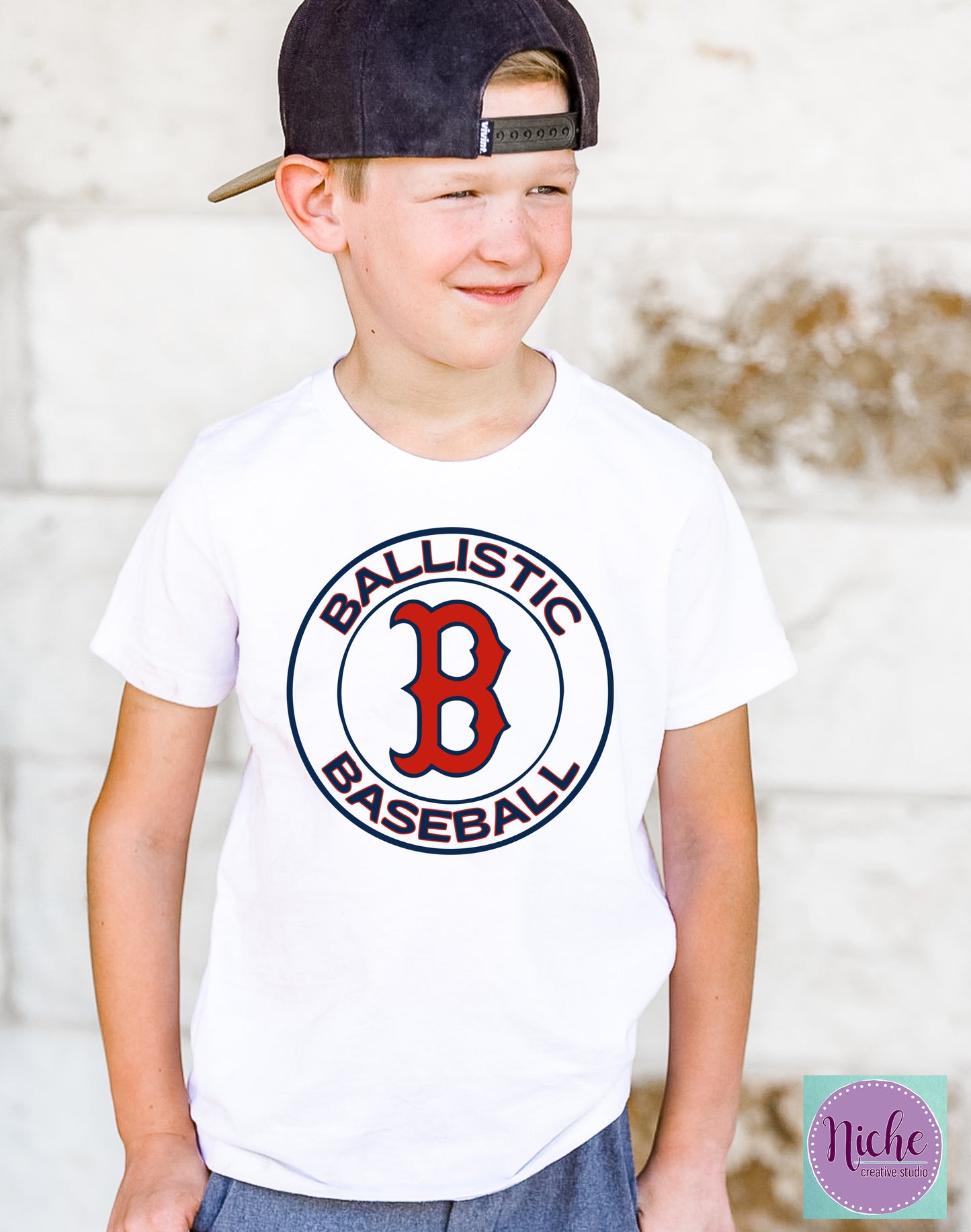 -BAS6040 Ballistic Logo Decal