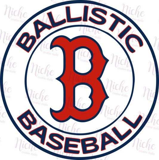 -BAS6040 Ballistic Logo Decal