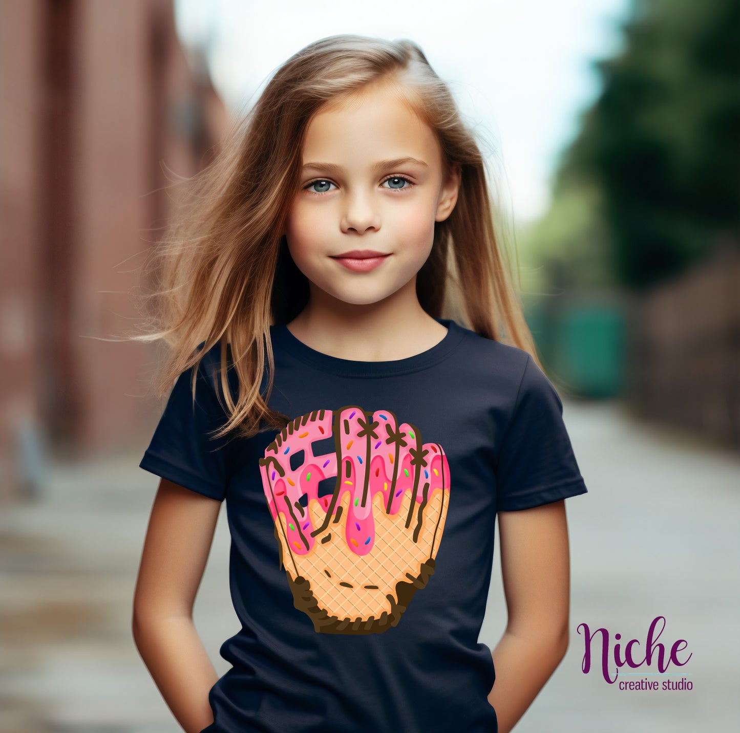 -BAS8009 Ice Cream Glove Decal